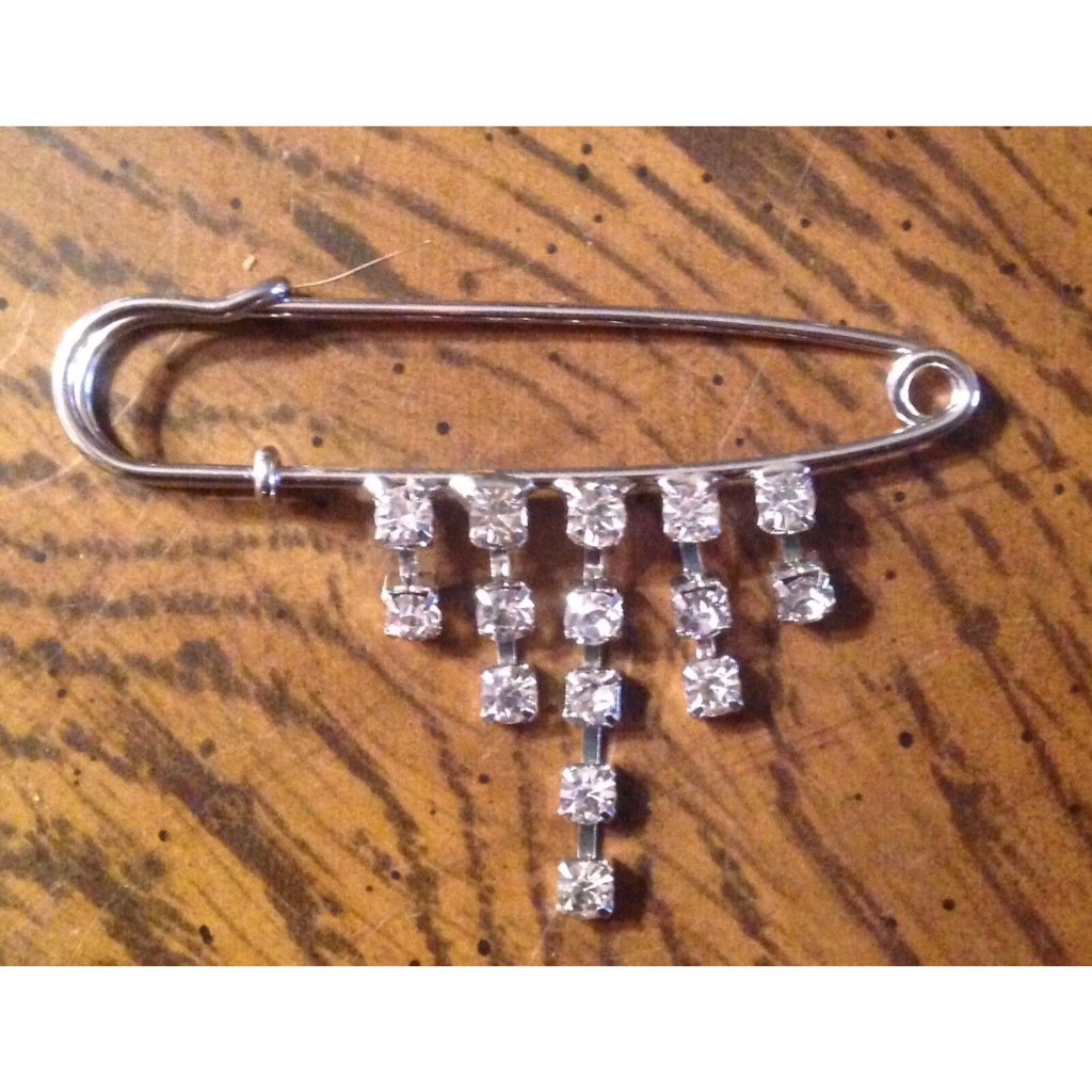 Rhinestone Stock Tie Pin Horse Show Ratcatcher Fox Hunting Eventing Dressage